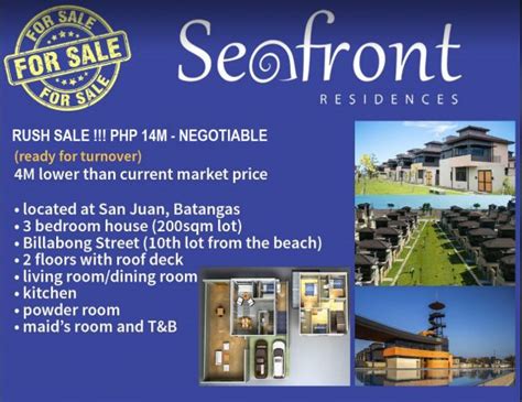 Available Properties in Seafront Residences, San .